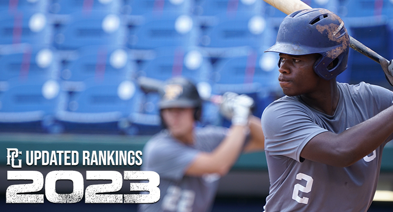 High School and College Baseball Player Rankings